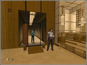 Podejdź do urzędnika stojącego za kontuarem po lewej stronie sali i przekaż mu klucz - [Solucja] Winslow Bank cz.1 | XIII - XIII - poradnik do gry