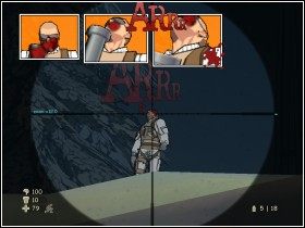 Następnie szybko wyjdź na dach wagonika i podczep się do haka zwieszonego ze stalowej konstrukcji - [Solucja] Kolejka górska cz.2 | XIII - XIII - poradnik do gry