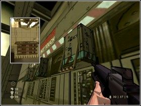 Na końcu wyjdź drabinkami na najwyższy, drugi podest - [Solucja] Okręt podwodny cz.4 | XIII - XIII - poradnik do gry