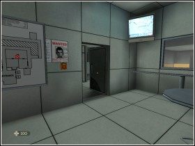 Idź do dużego pomieszczenia, które przed chwilą opuścił prezydent - teraz będzie tam już tylko jeden strażnik, odwrócony do Ciebie tyłem - [Solucja] Tajna baza wojskowa cz.3 | XIII - XIII - poradnik do gry