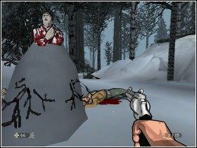 W misji dotarcia do Kim pomoże Ci nowa broń - myśliwska dwururka, która jest bardzo celna, ale głównie w rękach Twoich przeciwników - [Solucja] Kellownee Lake | XIII - XIII - poradnik do gry