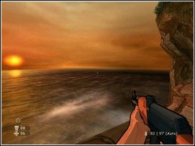 Wyjdź na skały przez dziurę w ogrodzeniu - [Solucja] Sanktuarium cz.1 | XIII - XIII - poradnik do gry