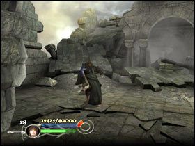 2 - Escape from Osgiliath (1) - Szlak Froda i Sama - Władca Pierścieni: Powrót Króla - poradnik do gry