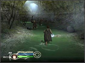 9 - Escape from Osgiliath (2) - Szlak Froda i Sama - Władca Pierścieni: Powrót Króla - poradnik do gry