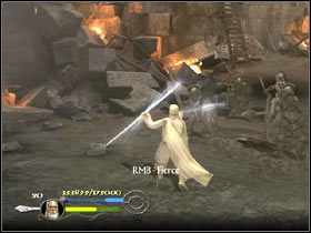 1 - Helm's Deep - Droga Gandalfa Białego - Władca Pierścieni: Powrót Króla - poradnik do gry