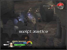 2 - Minas Tirith - top of the wall (1) - Droga Gandalfa Białego - Władca Pierścieni: Powrót Króla - poradnik do gry