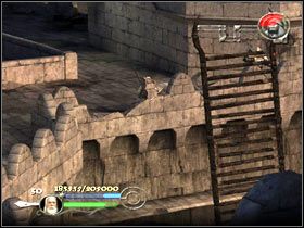 4 - Minas Tirith - top of the wall (1) - Droga Gandalfa Białego - Władca Pierścieni: Powrót Króla - poradnik do gry