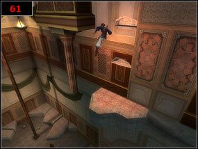 Kolejny etap przemierzamy skacząc z kolumny na kolumnę [60] - A secret passage - Prince of Persia: Piaski Czasu - poradnik do gry