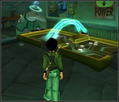 Zanim ruszysz na piętro podejdź do stojącego przy stole rekina - 07 Hillys | Beyond Good & Evil - Beyond Good & Evil - poradnik do gry