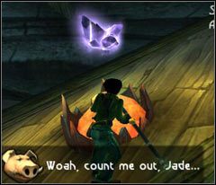 Na początek skieruj się do dobrze znanej pomarańczowej rośliny - 14 Black Isle | Beyond Good & Evil - Beyond Good & Evil - poradnik do gry