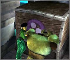 Masz już odpowiedni klucz, dzięki któremu będziesz mógł wejść do środka - 38 Hillys | Beyond Good & Evil - Beyond Good & Evil - poradnik do gry