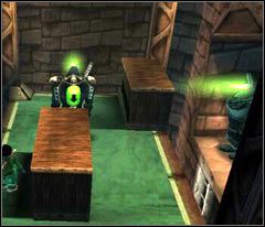 Ostatni strażnik stoi po lewej, schowaj się przed jego wzrokiem w dobrze znanym już miejscu - 41 Hillys | Beyond Good & Evil - Beyond Good & Evil - poradnik do gry