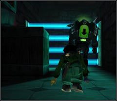 Nie musisz iść tuż za strażnikiem ponieważ i tak nie przejdziesz przez zaporę laserową - 41 Hillys | Beyond Good & Evil - Beyond Good & Evil - poradnik do gry