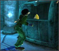 Znajdziesz się w pomieszczeniu z perłą (widziałeś ją już wcześniej przez szybę) - 58 Slaughterhouse | Beyond Good & Evil - Beyond Good & Evil - poradnik do gry