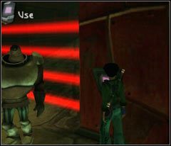 Wracaj do ostatniego savepointu a konkretnie bariery laserowej, która się przy nim znajduje - 60 Slaughterhouse | Beyond Good & Evil - Beyond Good & Evil - poradnik do gry