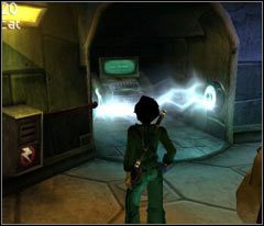 Zbliż się do ukazanego na screenie savepointu - 61 Slaughterhouse | Beyond Good & Evil - Beyond Good & Evil - poradnik do gry
