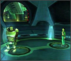 Skieruj się do drzwi, przy których zadokowany jest statek (ten, którym przylecieliście) - 74 Selene | Beyond Good & Evil - Beyond Good & Evil - poradnik do gry