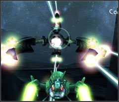 Nie zbliżaj się zbytnio do białych promieni, w dalszym ciągu namierzaj świecące punkty - 78 Selene | Beyond Good & Evil - Beyond Good & Evil - poradnik do gry