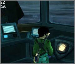 Podejdź do przycisku wyłączającego pole siłowego przytrzymujące Twój statek - 79 Selene | Beyond Good & Evil - Beyond Good & Evil - poradnik do gry