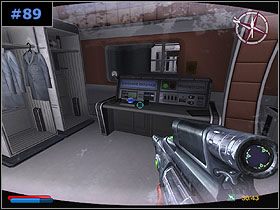 Sprawdź, czy grawitacja w pokoju obok jest wyłączona (przedmioty powinny latać) - jeśli tak, wejdź tam - Księżycowy psychopata - Część 3 | Misja 5 i 6 | Contract JACK - Contract J.A.C.K. - poradnik do gry