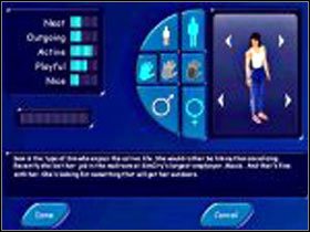 W tym miejscu musimy jeszcze określić osobowość naszego sima - Poradnik do gry - Tworzenie sima | The Sims Balanga - The Sims: Balanga - poradnik do gry