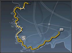 Ta mapa cechuje się tym, iż jak długa i szeroka, tak niemalże non-stop jedziesz z zabójczą prędkością - Trasy cz.2 | Trasy w Need for Speed Porsche 2000 - Need for Speed: Porsche 2000 - poradnik do gry