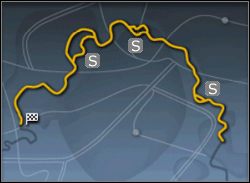 Pierwsza zasada na tej mapie: korzystaj ze skrótów, to znacznie ułatwia życie - Trasy cz.3 | Trasy w Need for Speed Porsche 2000 - Need for Speed: Porsche 2000 - poradnik do gry