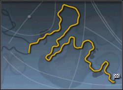 Po mapie od razu widać, że plansza jest zakręcona - Trasy cz.3 | Trasy w Need for Speed Porsche 2000 - Need for Speed: Porsche 2000 - poradnik do gry
