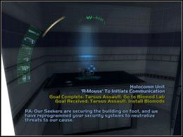 Idź prosto - Tarsus Laboratory | Seattle | Deus Ex Invisible War - Deus Ex: Invisible War - poradnik do gry