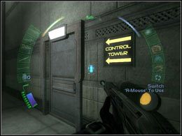 Cofnij się trochę i wejdź do wieży kontrolnej (Control Tower) - WTO Air Terminal Hangar | Seattle | Deus Ex Invisible War - Deus Ex: Invisible War - poradnik do gry