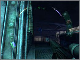 Zauważ, że przy suficie jest działko - Sophia Saks Hangar | Seattle | Deus Ex Invisible War - Deus Ex: Invisible War - poradnik do gry