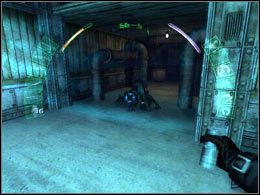 Zejdź po drabinie na dół - Sophia Saks Hangar | Seattle | Deus Ex Invisible War - Deus Ex: Invisible War - poradnik do gry