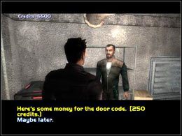 Porozmawiaj z Groundskeeperem (stoi za siatką) - Mako Ballistics Exterior #1 | Seattle | Deus Ex Invisible War - Deus Ex: Invisible War - poradnik do gry