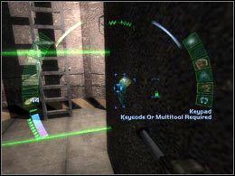 Podejdź kawałek do przodu a następnie skieruj się w prawo - Mako Ballistics Exterior #2 | Seattle | Deus Ex Invisible War - Deus Ex: Invisible War - poradnik do gry