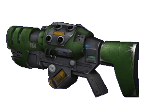 Kemphler DD280 Riot Control Device posiada właściwość odbijania nadlatujących pocisków - Broń cz.1 | Unreal Tournament 2004 - Unreal Tournament 2004 - poradniki