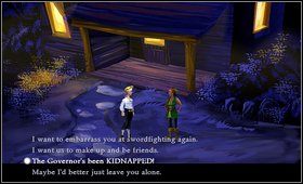 Udajemy się do domu mistrzyni miecza [M1: 7 - Cz. I - Trzy próby (Kompletowanie załogi) | Opis przejścia - The Secret of Monkey Island - poradnik do gry