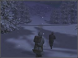 Jeśli cię usłyszeli - trudniejsza trasa wzdłuż grogi - First Strike | Operation Snowball do Hidden and Dangerous 2 - Hidden and Dangerous 2 - poradnik do gry