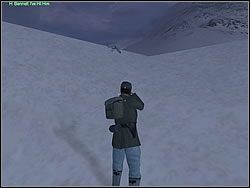 Wyjdź szybko na wzgórze za chatką - Rendezvous cd. | Operation Snowball do Hidden and Dangerous 2 - Hidden and Dangerous 2 - poradnik do gry