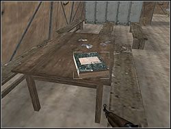 Teraz poszukaj księgi we wskazanym miejscu - Spaghetti Airport cd. | Operation Nomad | Hidden and Dangerous 2 - Hidden and Dangerous 2 - poradnik do gry