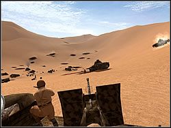 Zjedź na dół i rozwal pozostałych przy życiu wojaków przy drugim konwoju - Airshow cd. | Operation Nomad | Hidden and Dangerous 2 - Hidden and Dangerous 2 - poradnik do gry