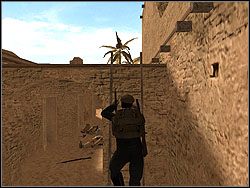 Przejdź znad budynku z ciężarówką w lewo - Guests cd. | Operation Nomad | Hidden and Dangerous 2 - Hidden and Dangerous 2 - poradnik do gry