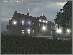 Po znalezieniu się na łące ruszaj dalej przed siebie, w kierunku głównego budynku - Billable Entry cd. | Operation Liberator | Hidden and Dangerous 2 - Hidden and Dangerous 2 - poradnik do gry