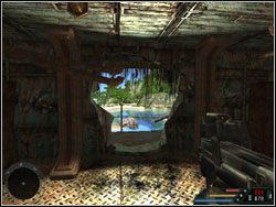 W pobliżu znajdziesz wyjście na pokład - Misja 02 - Carrier w Far Cry - Far Cry - poradnik do gry