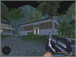 Kiedy teren będzie czysty, skieruj się w stronę drugiej z rzędu chatki - Misja 08 - Steam | Far Cry - Far Cry - poradnik do gry