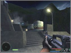 Pojedź nim w stronę wspomnianego budynku - Misja 08 - Steam | Far Cry - Far Cry - poradnik do gry