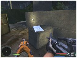 Niedaleko natrafisz na pracownika, obok którego leżą plany budynku - Misja 08 - Steam | Far Cry - Far Cry - poradnik do gry