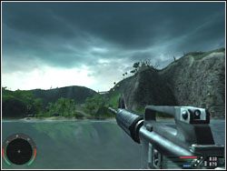 zacznij płynąć na drugi brzeg - Misja 19 - Dam | Far Cry - Far Cry - poradnik do gry