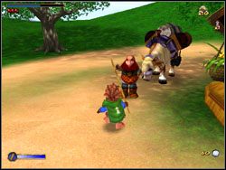 Przejdź na drugą stronę i porozmawiaj z Bomburem - 01 - An Unexpected Party cz.2 | The Hobbit - The Hobbit - poradnik do gry