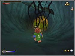 Wydostań się po linie z powrotem na górę i idź w stronę wyjścia - 03 - Troll-Hole | The Hobbit - The Hobbit - poradnik do gry