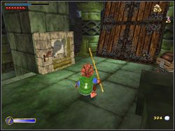 Kilka kroków dalej znajduje się machina, w której umieść znalezione przed chwilą części - 04 - Over Hill and Under Hill cz.2 | The Hobbit - The Hobbit - poradnik do gry